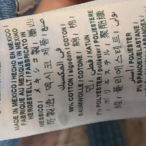 GUESS los Angeles denim fringe ankles jumpsuit size 2 - Picture 9 of 9